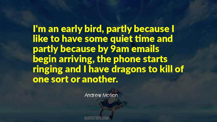 Early Bird Quotes #1432693