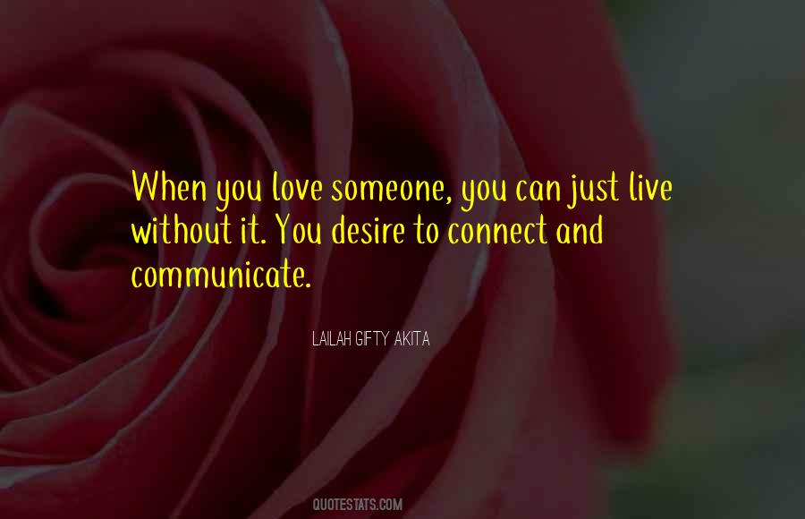 Connection And Communication Quotes #1125078