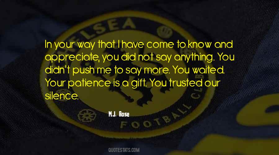 I Appreciate Your Quotes #864308