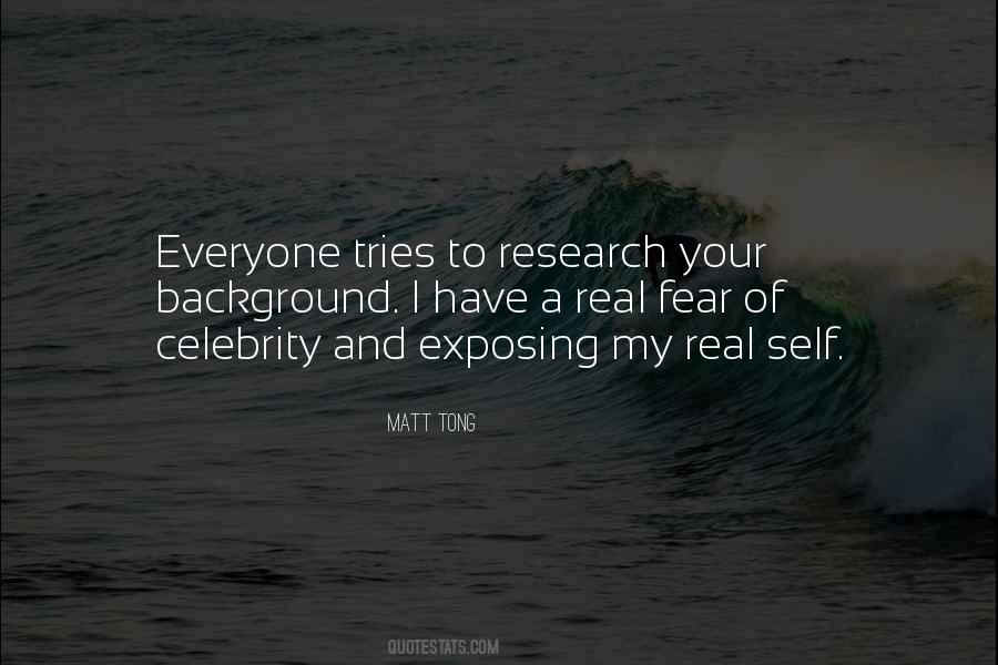 Everyone Wants Something Real Quotes #22443