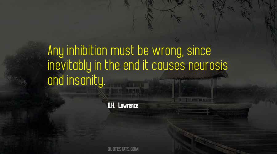 Quotes About Inhibition #1706796