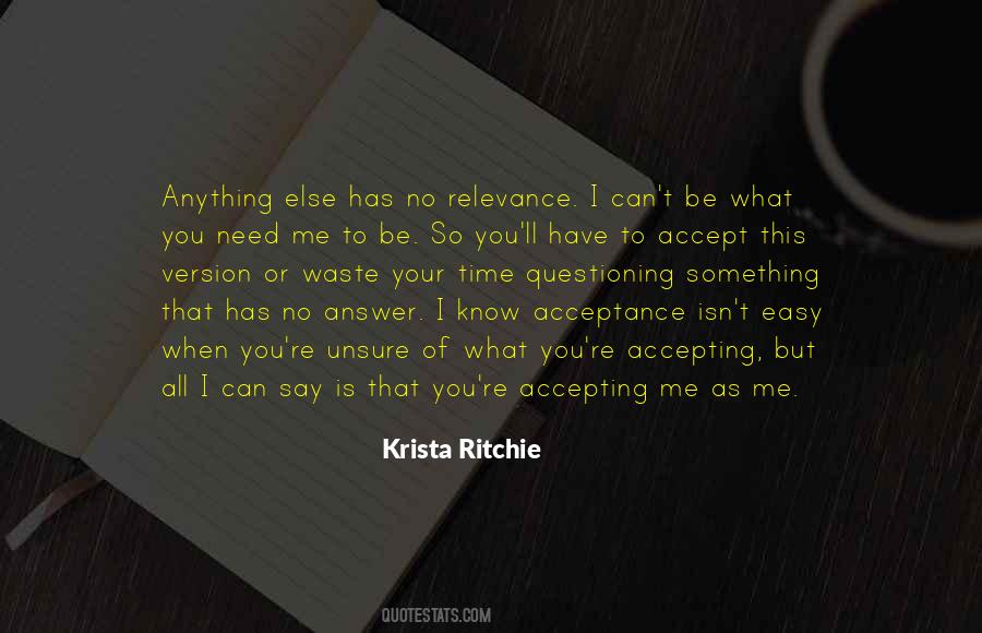 I Ll Accept You Quotes #1651161