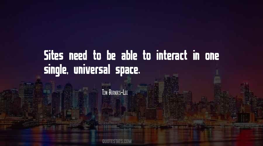I Need My Own Space Quotes #206681