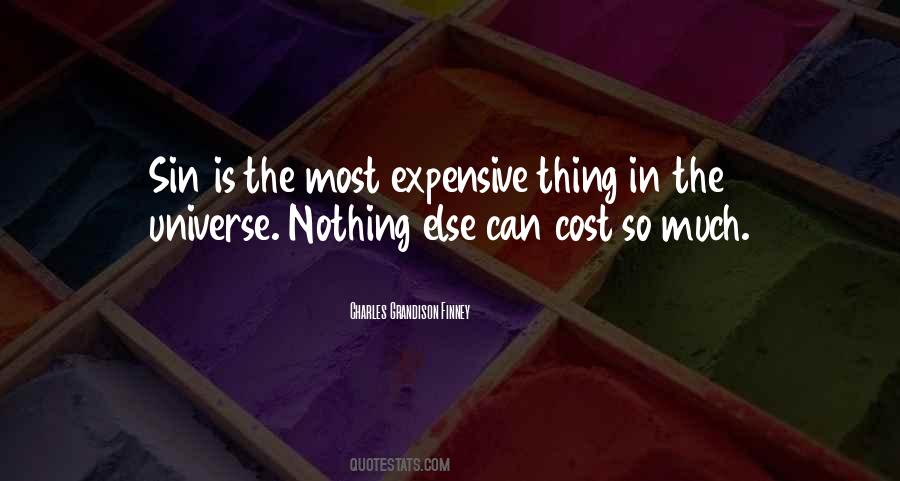 Most Expensive Thing Quotes #1546527