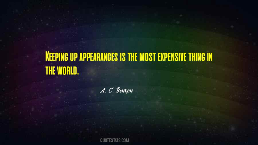 Most Expensive Thing Quotes #995694