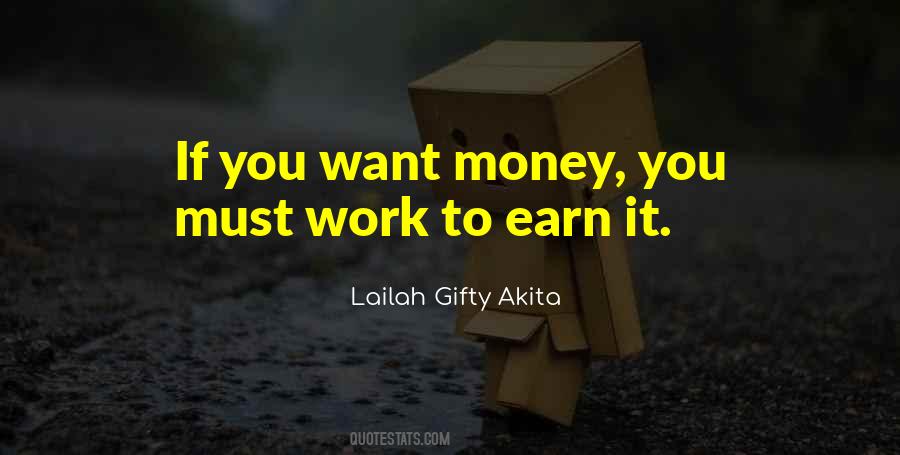 Earn Life Quotes #163248