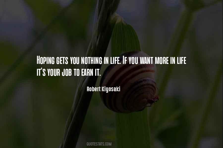 Earn Life Quotes #925973