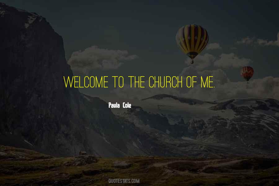 Church Welcome Quotes #931937