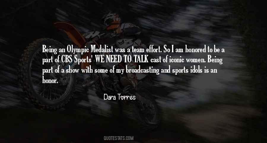 I Am Honored To Be Part Of The Team Quotes #223208