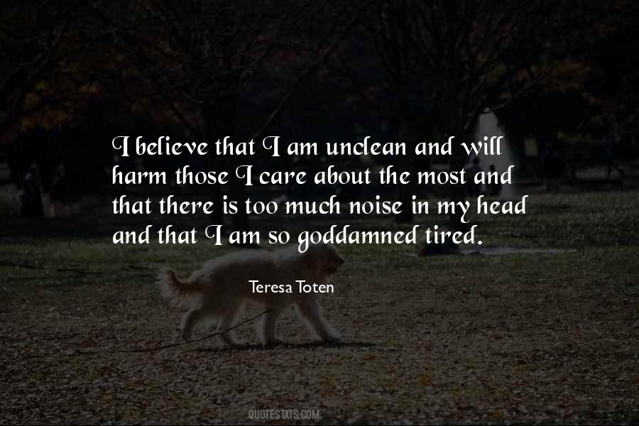 Noise In My Head Quotes #1712668