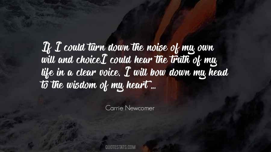 Noise In My Head Quotes #192236