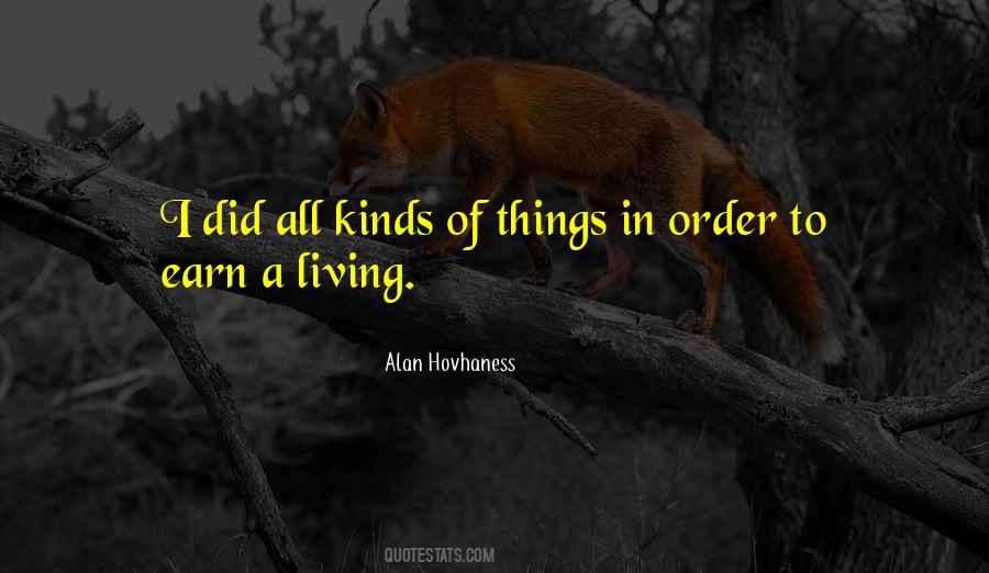 Earn Your Living Quotes #148890