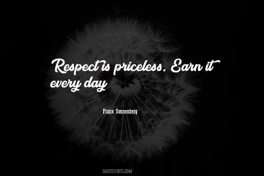 Earn Your Respect Quotes #737929