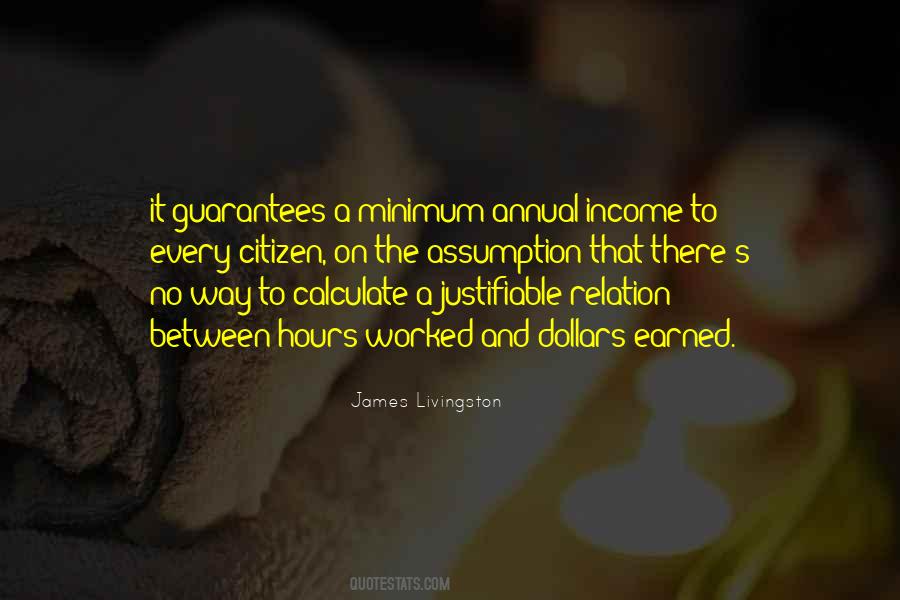 Earned Income Quotes #647673