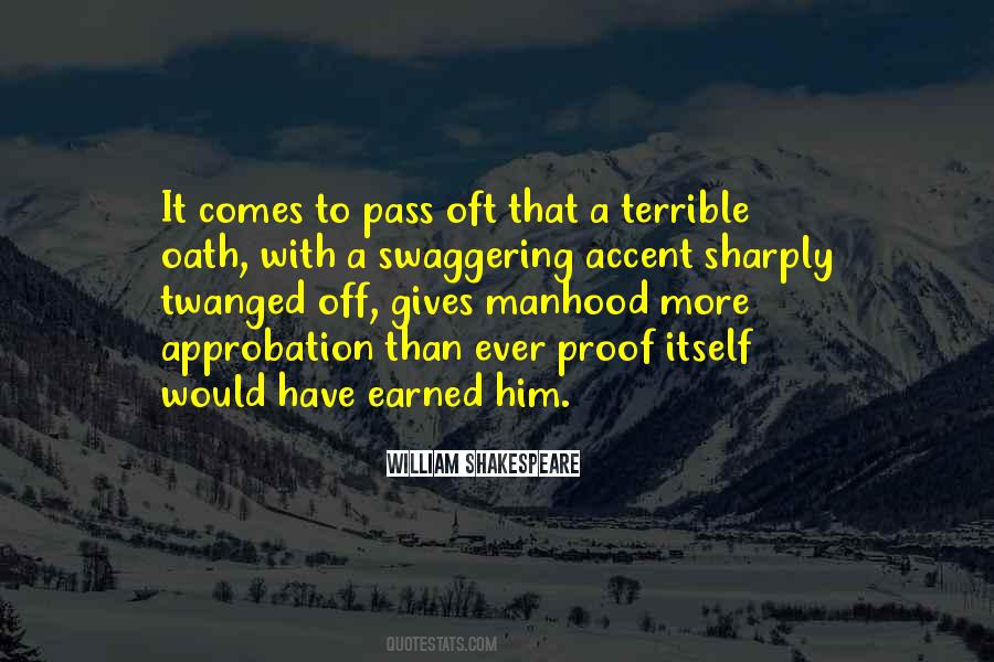 Earned Quotes #29404 Earned Quotes #29404