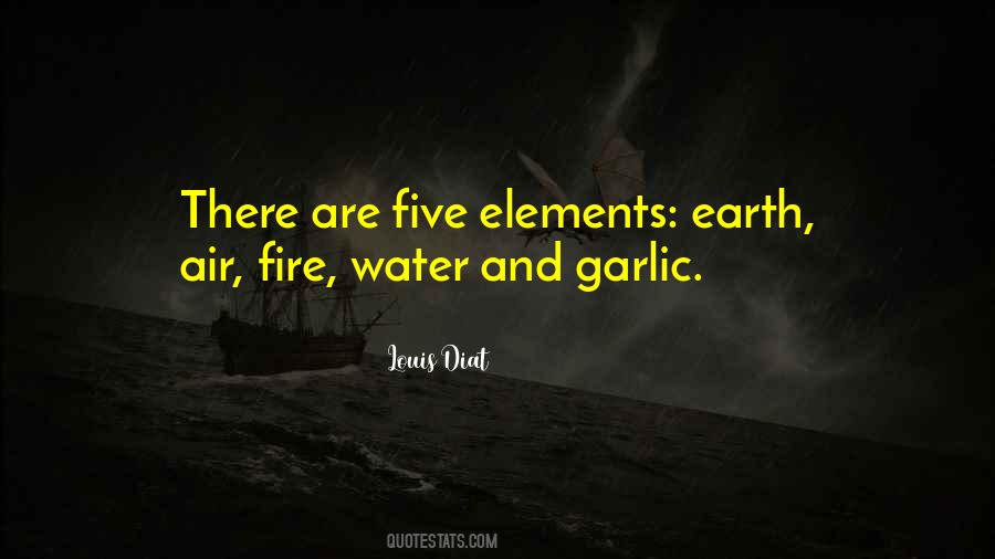 Earth Air Fire Water Quotes #208041