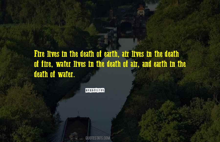 Earth Air Fire Water Quotes #702363