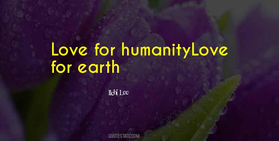 Earth And Love Quotes #60369