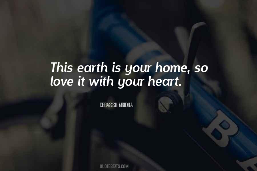 Earth And Love Quotes #74118