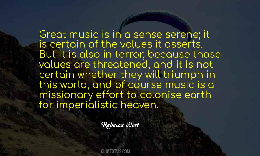 Earth And Music Quotes #1725862