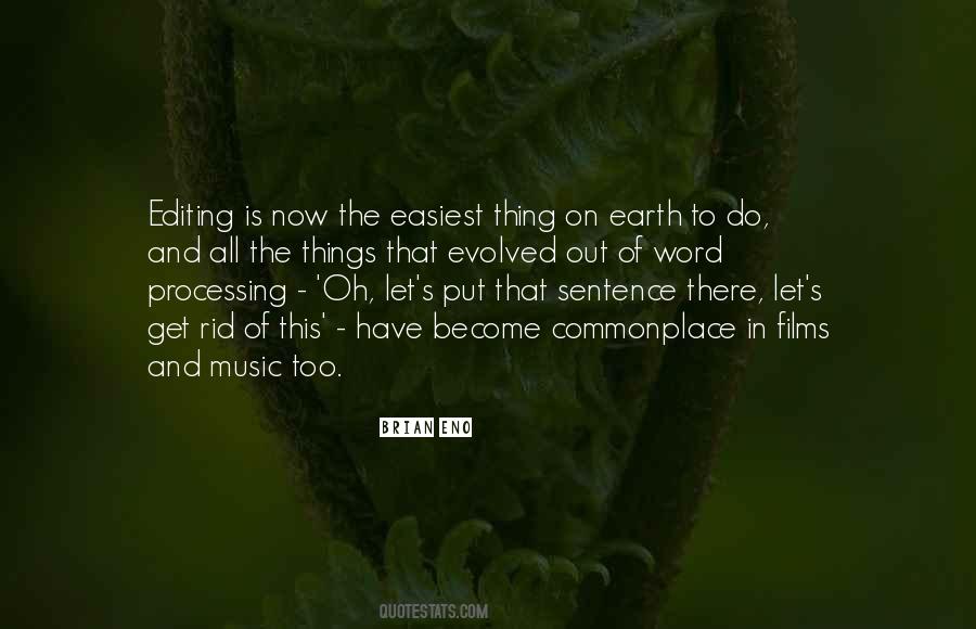 Earth And Music Quotes #817533