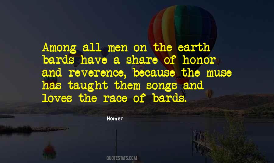 Earth And Music Quotes #933484