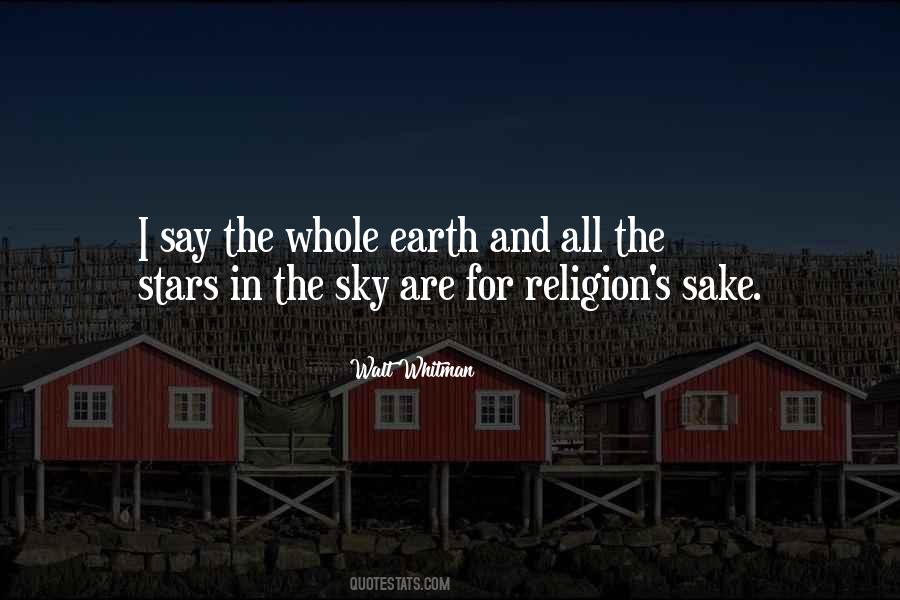 Earth And Stars Quotes #90445