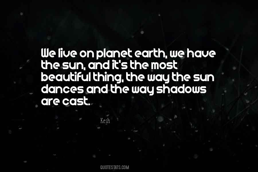 Earth And Sun Quotes #276444