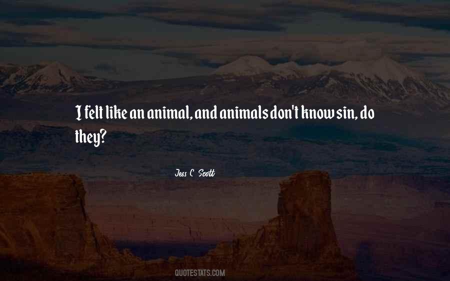 Passion For Animals Quotes #1800183