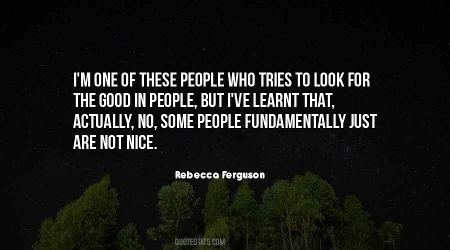 Quotes About The Good In People #952124