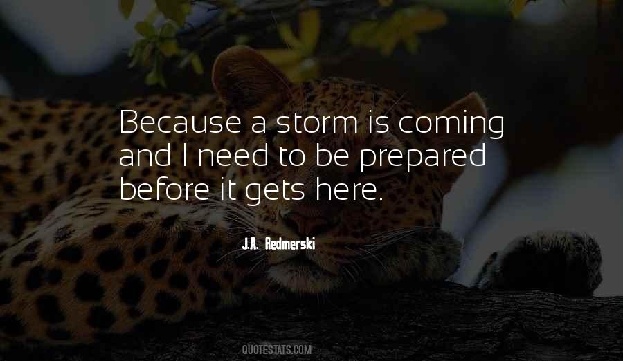Quotes About A Storm Coming #439817