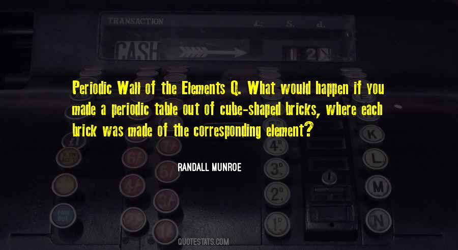 Quotes About Elements Of The Periodic Table #608336