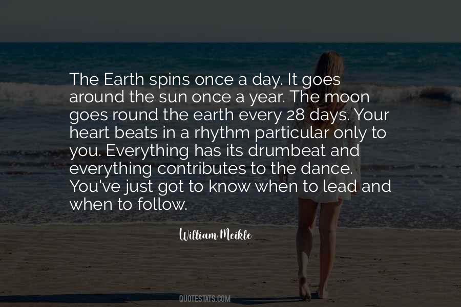 Earth Spins Quotes #1756654