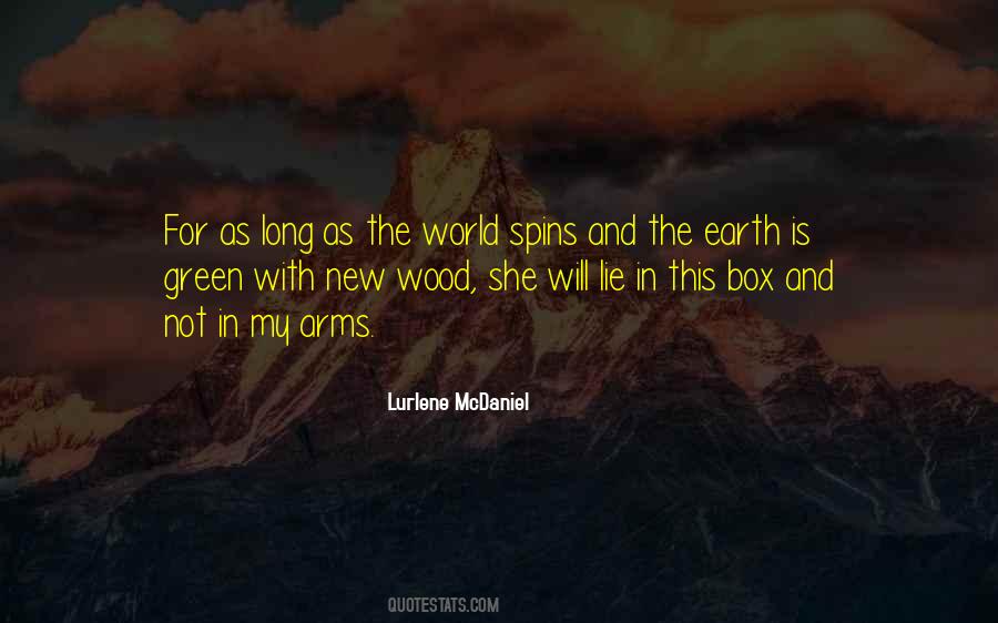 Earth Spins Quotes #1822131
