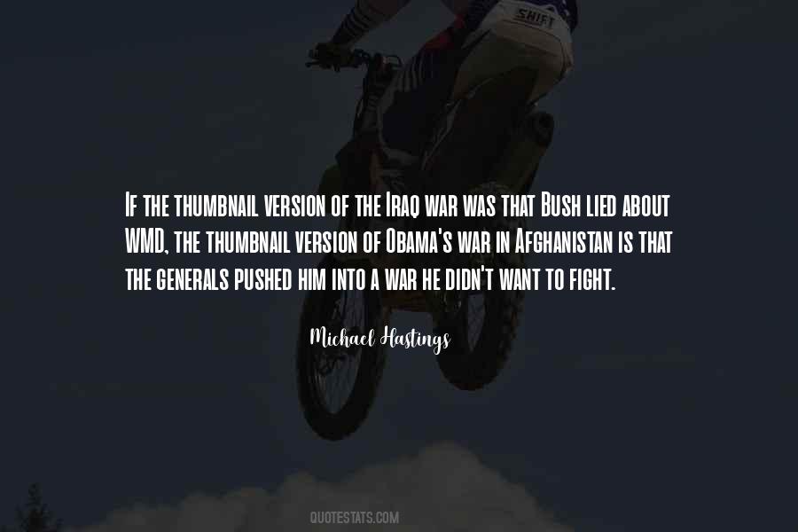 Obama War Quotes #108214