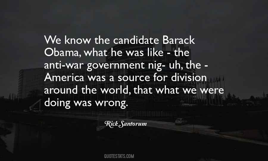 Obama War Quotes #1389570