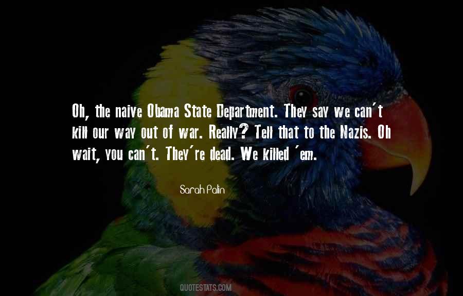 Obama War Quotes #295164