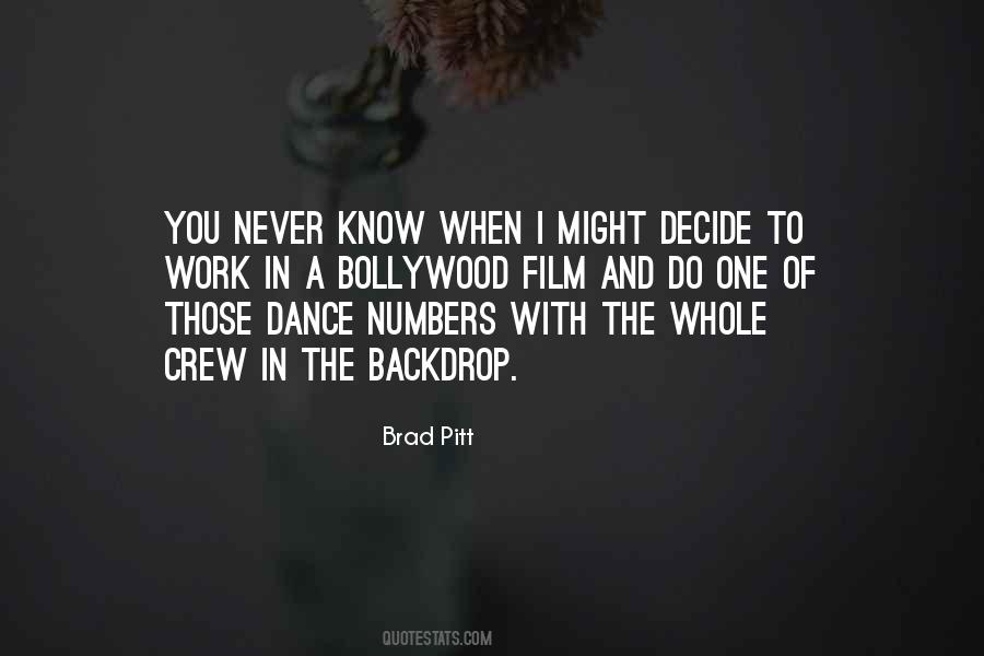 Dance Film Quotes #1268260