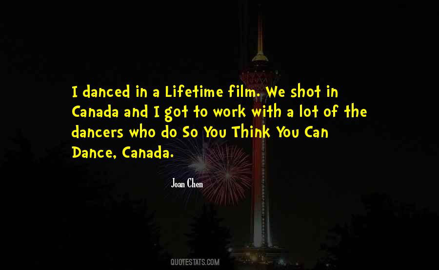 Dance Film Quotes #1870487