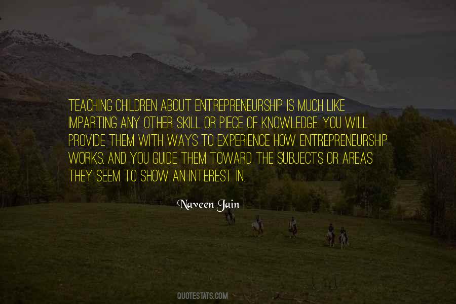 Skill And Knowledge Quotes #1261464