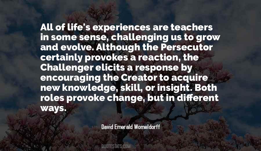 Skill And Knowledge Quotes #1516915