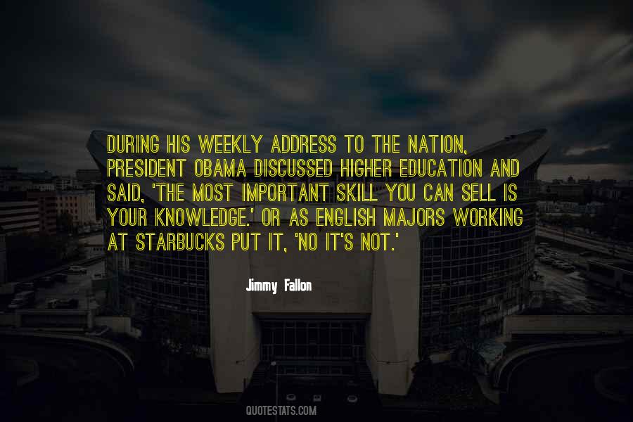 Skill And Knowledge Quotes #204302