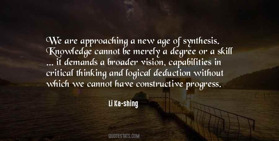 Skill And Knowledge Quotes #474425