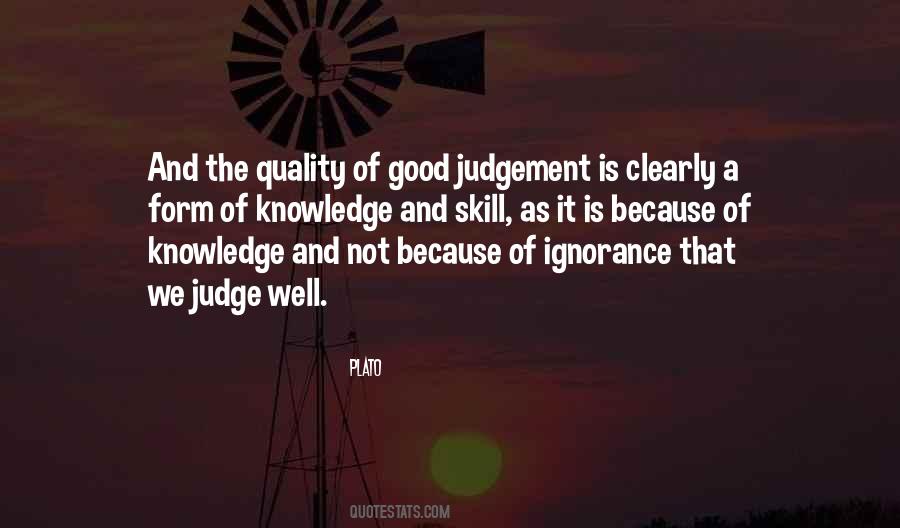 Skill And Knowledge Quotes #524687