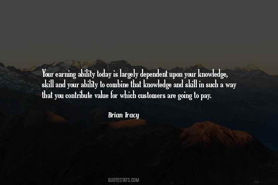 Skill And Knowledge Quotes #944069