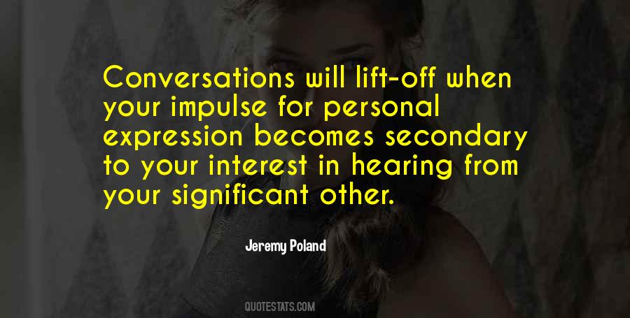 Expression Of Interest Quotes #63373