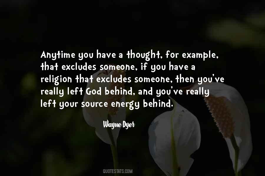 If Someone Left You Quotes #439965