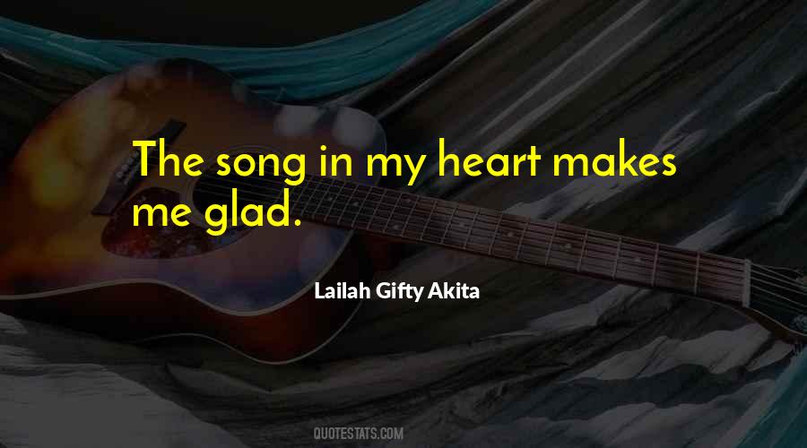 Song In My Heart Quotes #338467