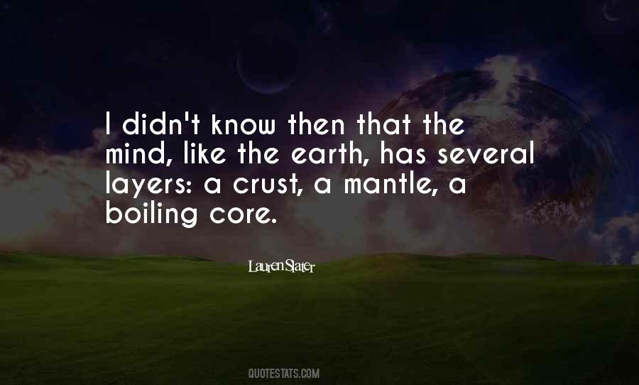 Earth's Mantle Quotes #1466166