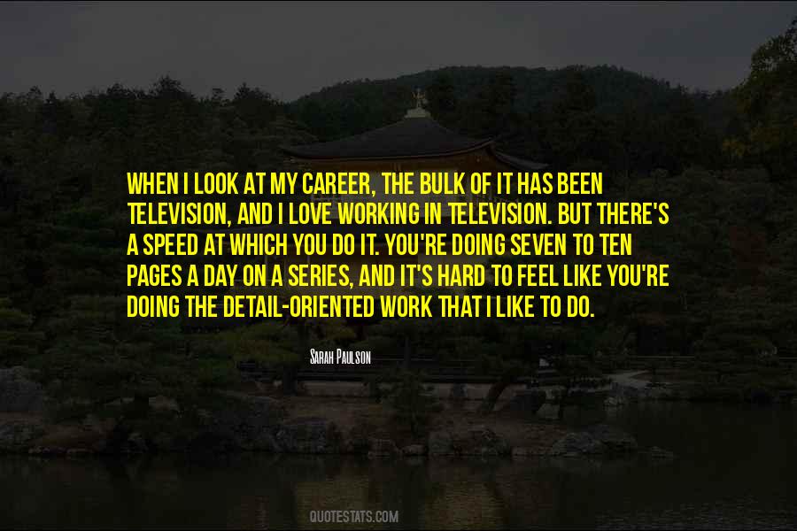 Love My Career Quotes #195535